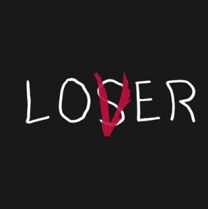 Create meme: Loser Love, the inscription loser lover, loser lover Wallpaper