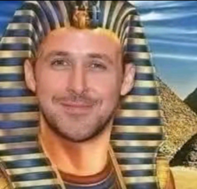 Create meme: egyptian american, ryan gosling , Ryan gosling nose