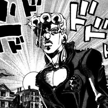 Create meme: Jojo The Golden Wind manga, Giorno manga, Jojo Manga part 3