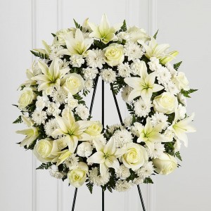 Create meme: sympathy, funeral, flowers