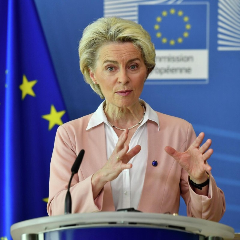 Create meme: ursula von der, ursula von, von der leyen