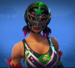 Create meme: fortnight event, luchador fortnight