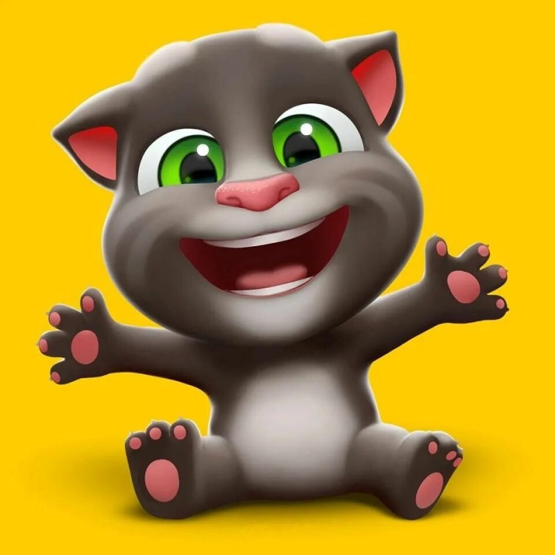 Create meme: my talking tom 2, tom talking tom, my talking tom