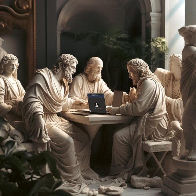 Create meme: the last supper stl, art , philosophy 