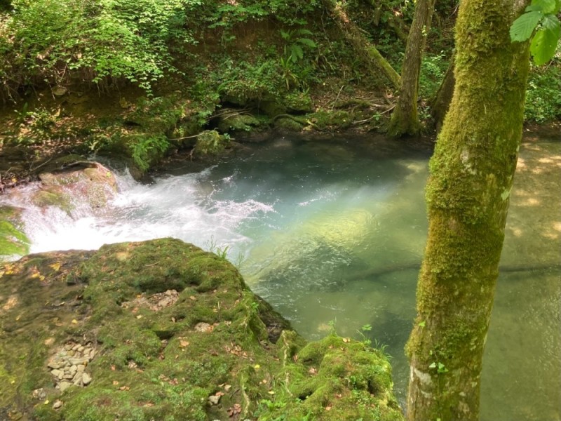 Create meme: svanidze creek Sochi, Abkhazia khashupse gorge, Svanidze waterfall Sochi