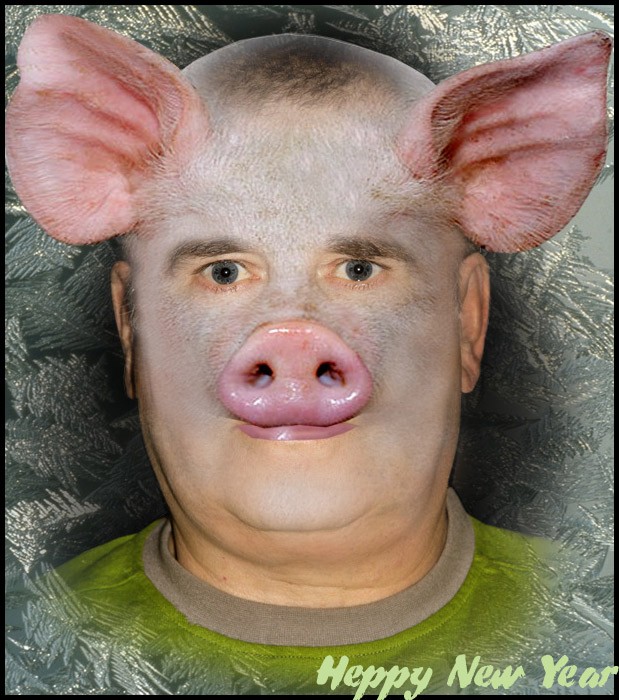 Create meme: pig's face, people who look like pigs, the pig mask