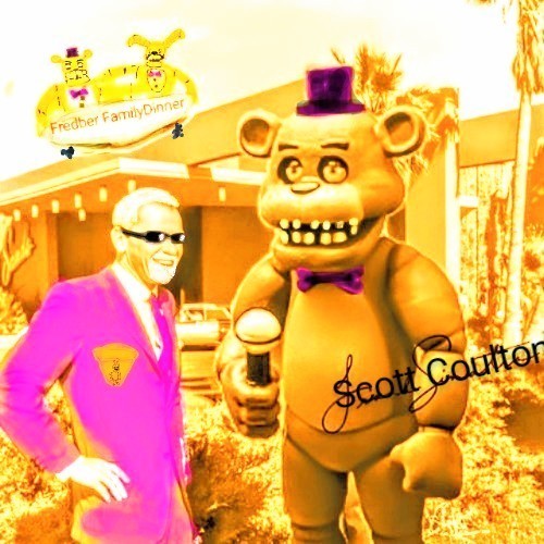 Create meme: Fredber Family Diner, Spring Bonnie and Fredber, freddy's animatronics