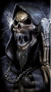 Create meme: skull cool, grim reaper, skull fantasy