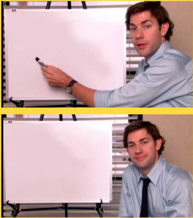 Create meme: office meme, series office, TV series office jim halpert