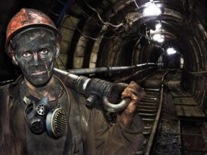 Создать мем: забастовка шахтеров, уголь, самые опасные профессии