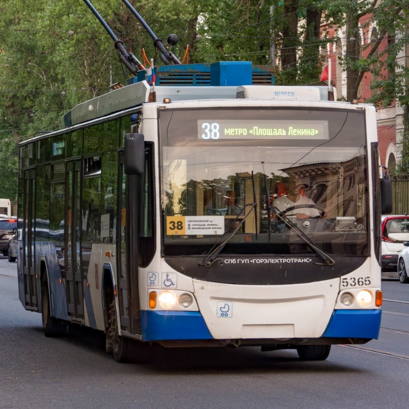 Create meme: tram trolleybus, trolleybus Trolza , urban electric transport 