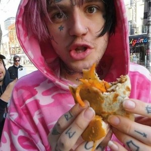 Create meme: Lil peep cute, cute lil peep, peep the lil edit