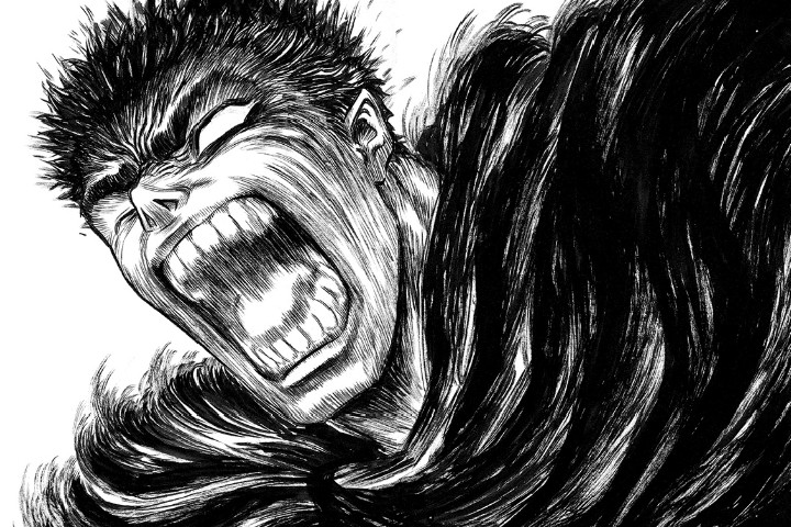 Create meme: GATS Berserker, gats berserk manga, berserk gats evil