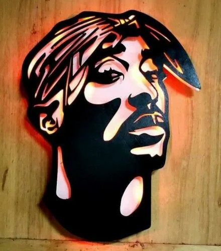 Create meme: tupac art, Tupac Shakur graffiti, 2pac portrait