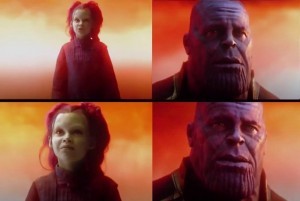 Create meme: Thanos and gamora meme, memes about Thanos, Thanos meme price of just the pattern