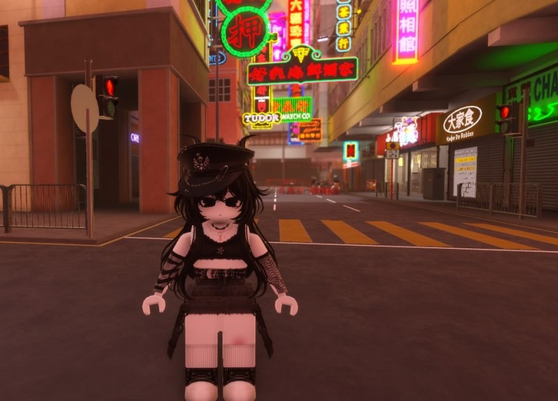 Create meme: anime game, dancing roblox, screenshot 