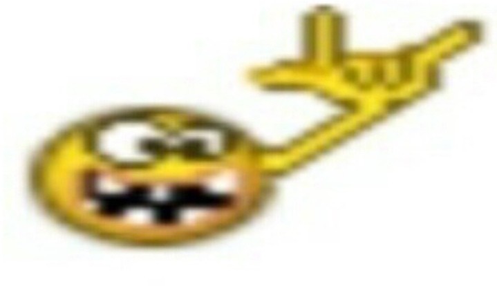 Create meme: yellow emoticons, smiley face shows rock, smiley rock