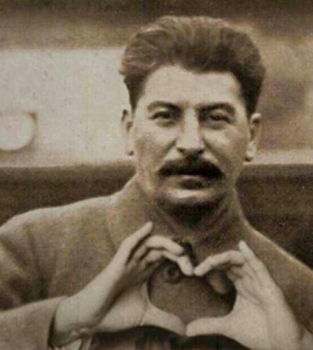 Create meme: Stalin Joseph Vissarionovich heart, Koba Dzhugashvili, Koba Stalin