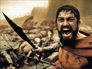 Create meme: this is Sparta, Spartans 300, 300 Spartans 2007