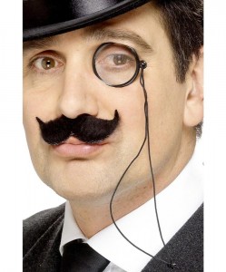 Create meme: fancy dress, millionaire monocle, a monocle from the future