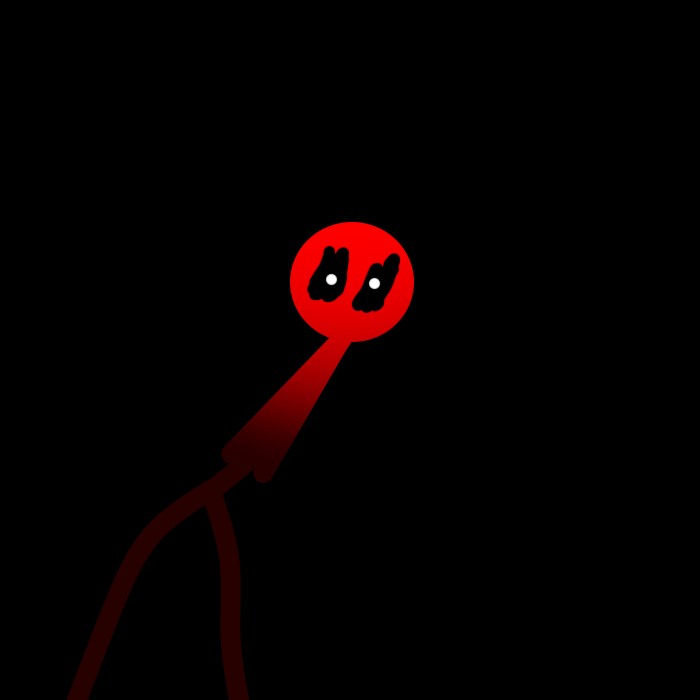 Create meme: stickman, stickman animation, darkness