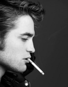 Create meme: Smoking guy, Robert Pattinson