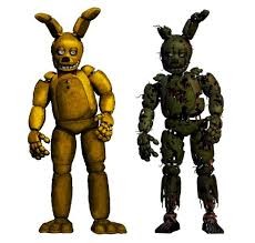 Create meme: springbonnie, fnaf resources, springboy