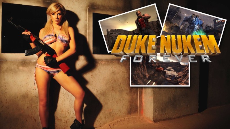 Create meme: Duke Nukem, duke nyukem girls, girls from duke nukem forever