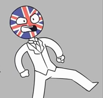 Create meme: countryhumans, countryhumans UK, countryhumans rusame