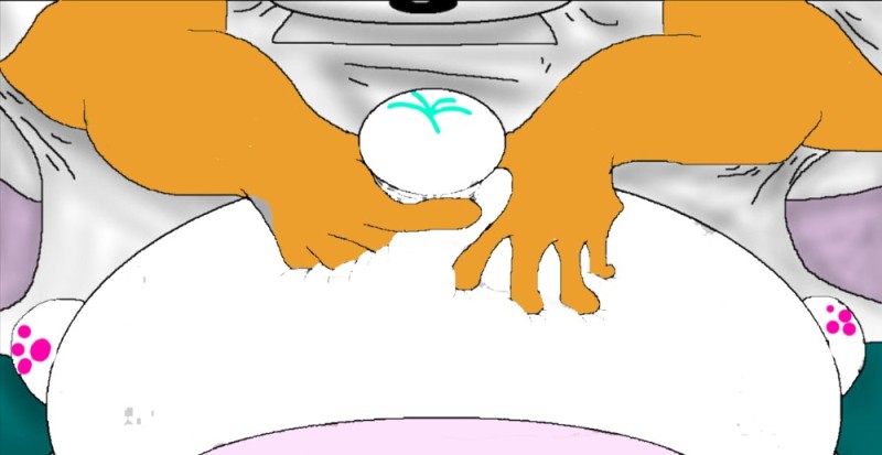 Create meme: tails inflation, Lolbit fat, balloon inflation