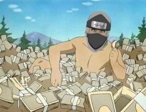 Create meme: naruto season 1 108 series, Kakuzu screenshots, photo Kakuzu