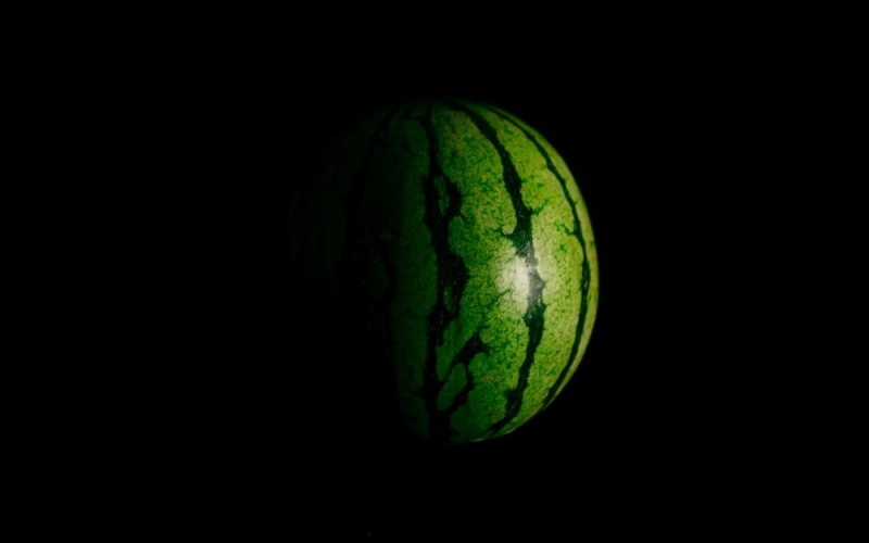 Create meme: watermelon , watermelon on a black background, black watermelons