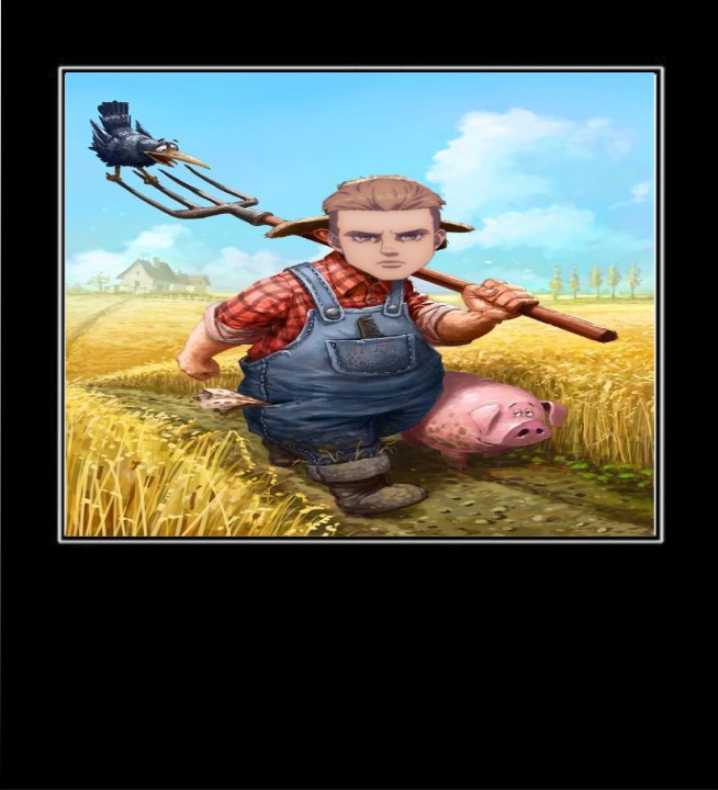 Создать мем: фермерство, русский фермер, angry farmer игра