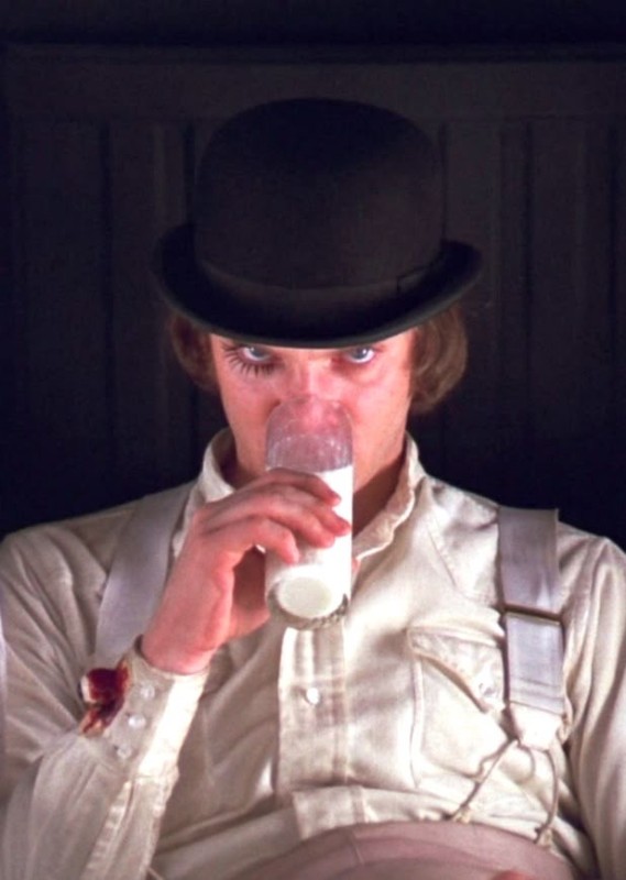 Create meme: Malcolm McDowell a Clockwork Orange, Stanley Kubrick a clockwork Orange, Stanley Kubrick's A Clockwork Orange 1971