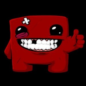 Create meme: meat boy in smash, super meat boy forever, meat boy game