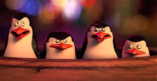 Create meme: cartoon penguins, names of penguins from Madagascar, the Madagascar penguins