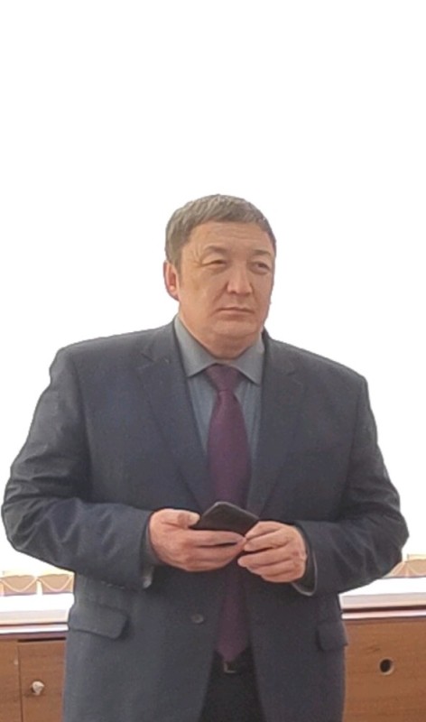 Create meme: head , Abduvaliev Abdygany osmonovich, Chairman 