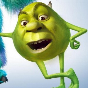 Create meme: Shrek face, Shrek Mike, Shrek rofl