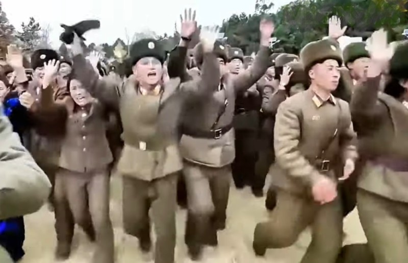 Create meme: Kim Jong-UN , Korea Kim Jong Un, Kim Jong-UN at the parade