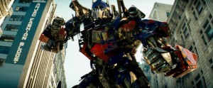 Create meme: transformers 4, optimus prime vs megatron, transformer