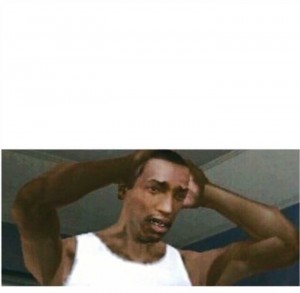 Create meme: Still from the film, Carl Johnson, nigga meme