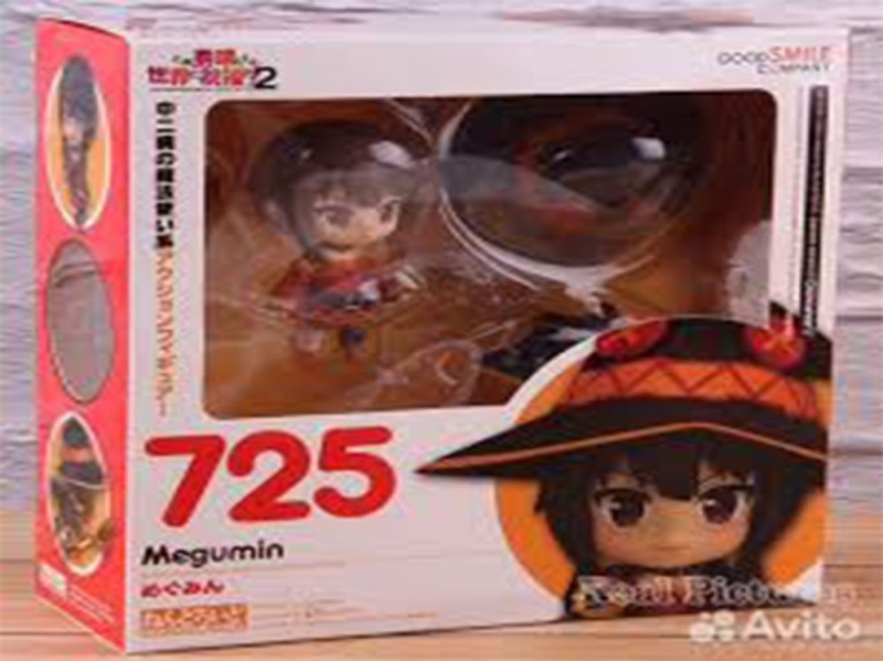 Create meme: nendoroid 725, anime megumin, megumin figurine