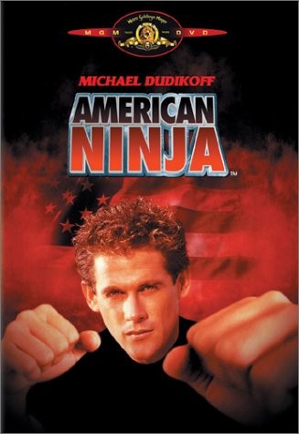 Создать мем: американский ниндзя 2: схватка (1987) постер, майкл дудикофф, американский ниндзя / american ninja dvd cover