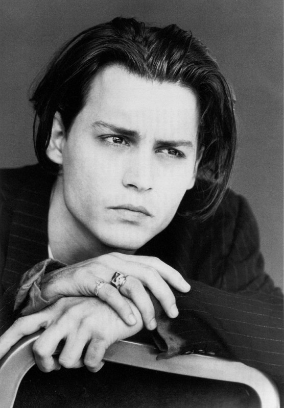 Create meme: johnny Depp young, Johnny Depp in his youth, When Johnny Depp was young