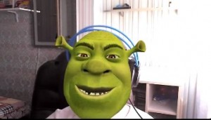 Create meme: mask of Shrek, Shrek Shrek, Shrek characters