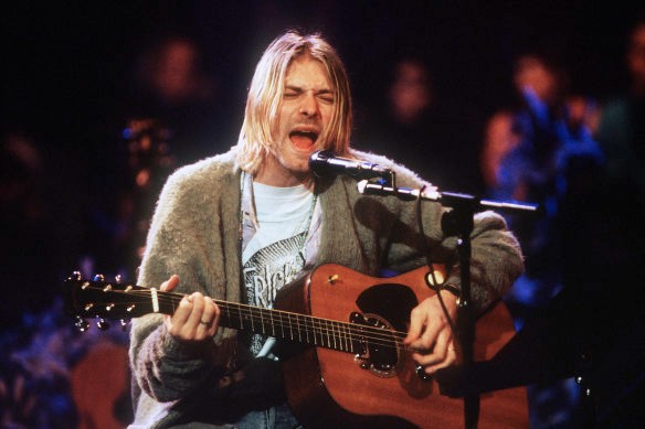 Создать мем: нирвана курт кобейн, kurt cobain 2, нирвана курт кобейн nirvana