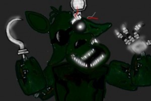 Create meme: Five Nights at Freddy's, 8 fnaf animatronics, phantom foxy fnaf 3 art