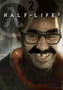 Создать мем: жорик, шатал мем, half life 3