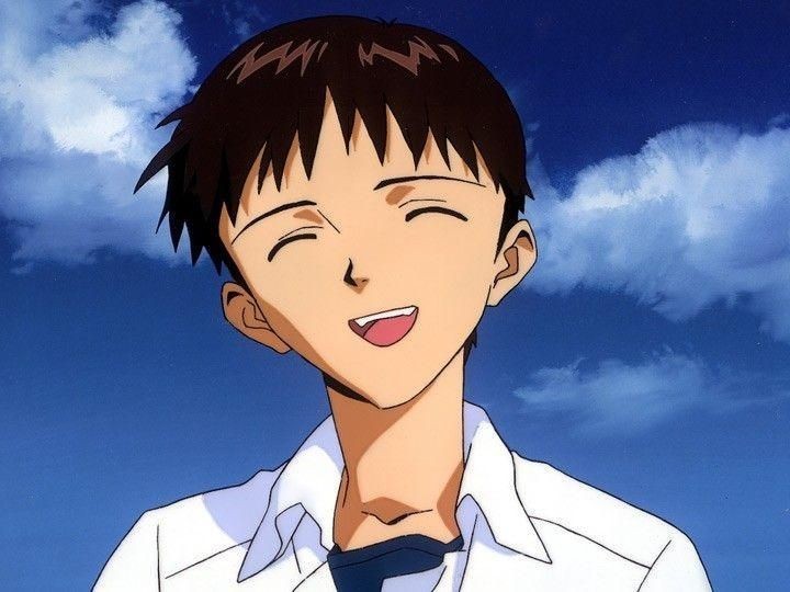 Create meme: shinji anime, Shinji Ikari Evangelion, Shinji