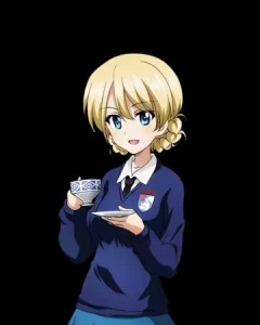 Создать мем: дарджилинг, girls und panzer darjeeling арт, дарджилинг аниме тян